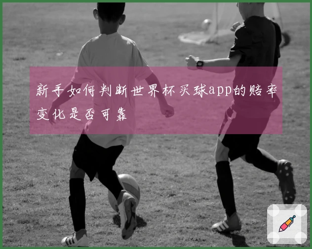 新手如何判断世界杯买球app的赔率变化是否可靠